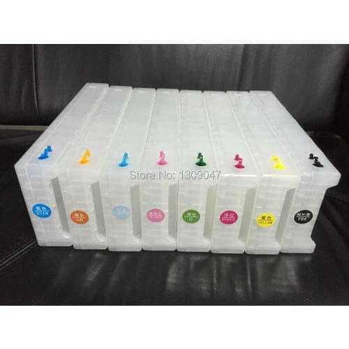 8pcs 1800ml refill ink cartridge for epson GS6000 refillable cartridge