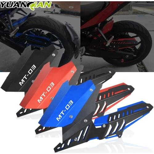 Motorcycle CNC Aluminum Rear Fender Mudguard Accessories For YAMAHA YZF-R25 YZFR3 YZF R3 R25 MT-03 MT03 MT-25 MT 25 03 2015-2019