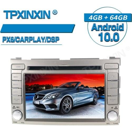 PX6 4+64G For HYUNDAI I20 2008-2013 Android 10 Car Multimedia Player GPS Navigation Audio Stereo Screen Head Unit car accessorie
