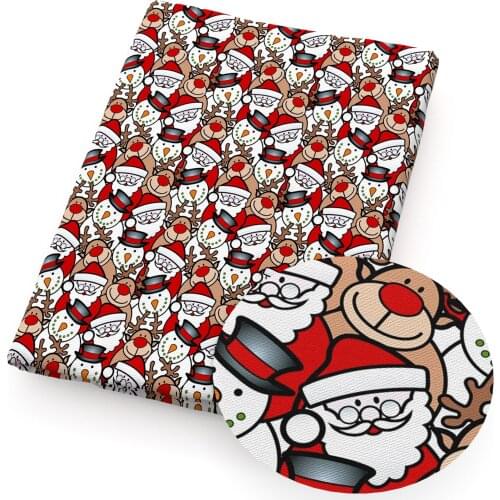 David accessories 50*145cm Christmas Polyester Cotton Fabric for Tissue Kids Home textile Sewing Tilda Curtain,c14009