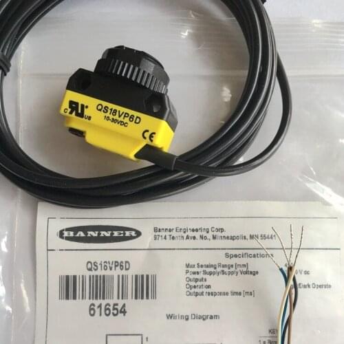 QS18VN6D QS18VP6D PHOTOELECTRIC SENSOR 100% New Original