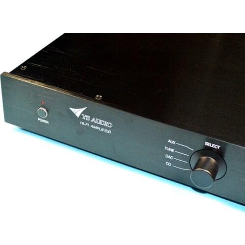 JC-2 All-aluminum Front Stage Chassis Power Amplifier Chassis Tube Amplifier Chassis HIFI Power Amplifier DIY Chassis