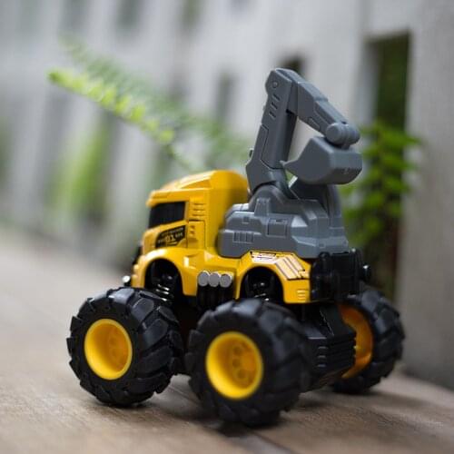 Bigfoot 4WD Inertial Alloy 1:43 Engineering Vehicle Childrens Car Model Simulation Toy Car Off-Road Vehicle Precise Model