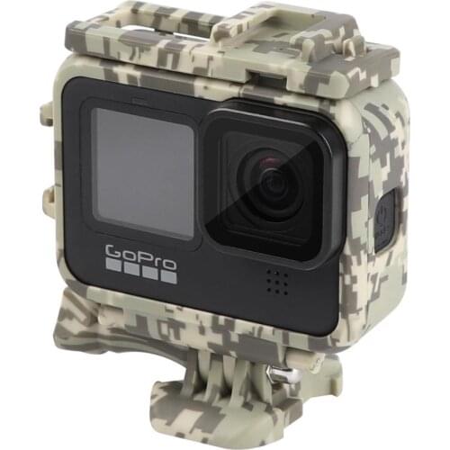 For gopro hero9 frame gopro9 generation camouflage frame protective shell portable charging frame anti-fall accessories