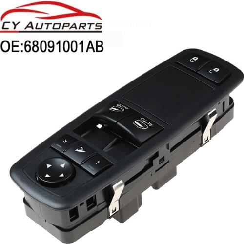 New Power Window Switch For 2011-2012 Dodge Ram 1500 8 Gang 68091001AB Power Window Master Switch