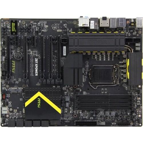 Original motherboard MSI Z87 XPOWER LGA 1150 DDR3 USB3,0 SATA3 PCI-E 3.0 Desktop motherborad Free shipping