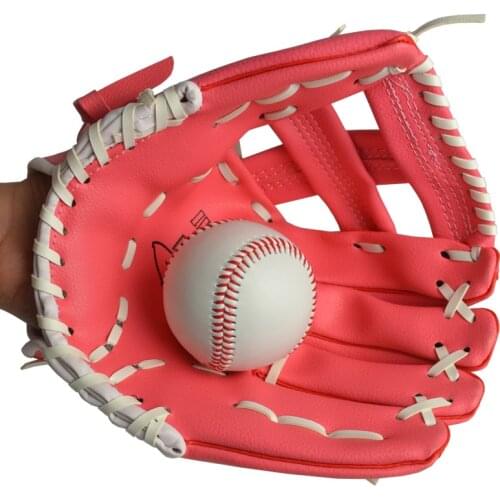 Outdoor Sports Baseball Glove Softball Practice Equipment Size 11.5/12.5 Left Hand for Adult Man Woman Kids Training