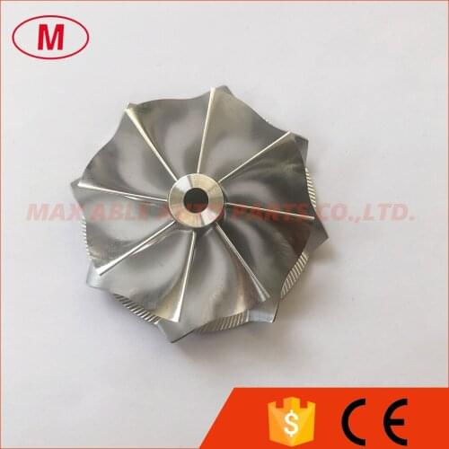 TD03 reverse 40.00/46.00mm 8+0 blades high performance turbo milling/aluminum 2618/Billet compressor wheel