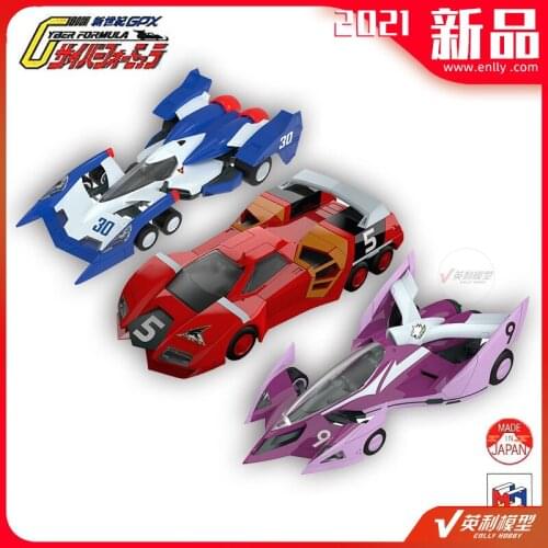 Assembled Car Model Mega House 1/43 High-intelligence Formula New Century GPX 83017~83019 DIY Plastic Kit Building Car Model