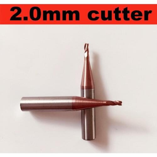 Locksmith supplies 2.0mm cutter F44 carbide drills D709148ZB key cutter replace SILCA MATRIX key machines(one piece)
