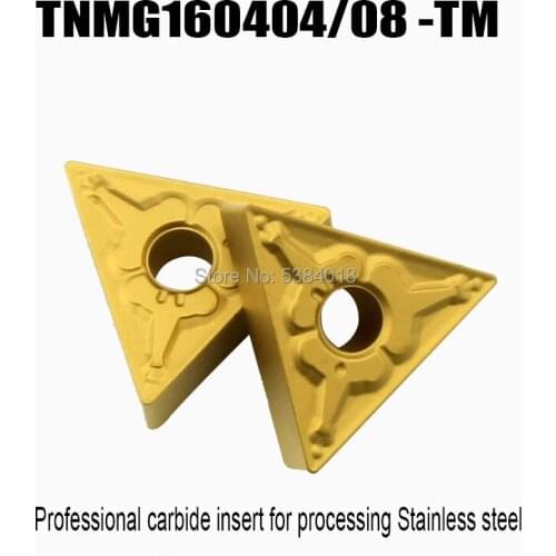 TNMG160404 TNMG160408 TM External Turning tool Holder Blade Carbide Inserts Turning Cutting Tools for Metal Steel processing
