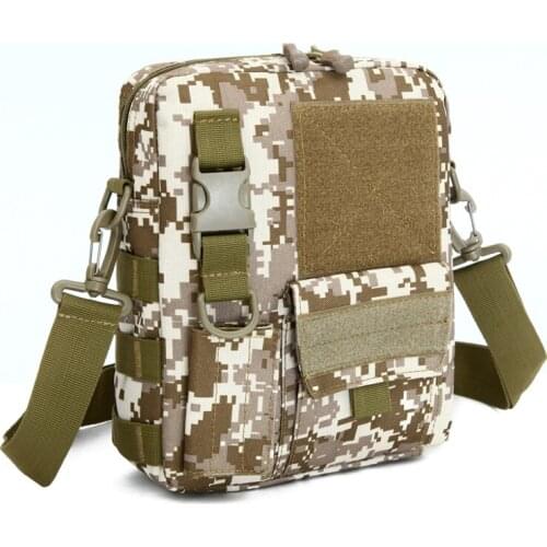 Outdoor military Camouflage Shoulder bags Men Waterproof 600D Nylon crossbody bag sport riding hunting traveling package