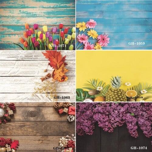 Vinyl Custom Photography Backdrops Wooden Planks Theme Photography Background # GH200415-02