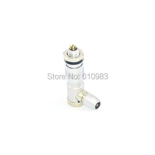High Quality !1pc X cool 4Pin XLR 6mm 4 pin Electrical Aviation Wire Connector Panel Mount right angle Adpaters