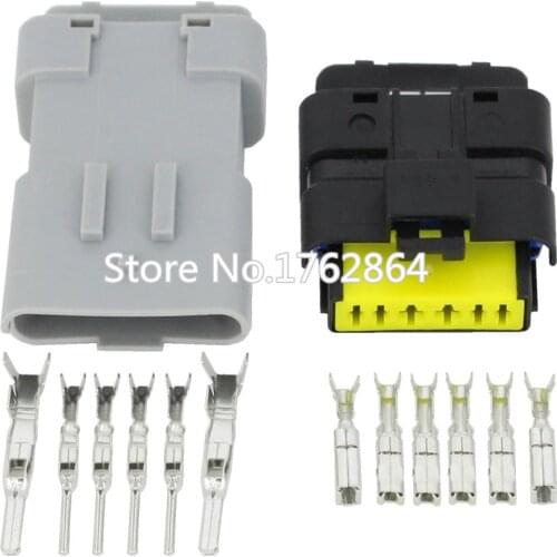 Throttle valve plug FCI plug with terminal DJ7067Y-1.5-2.8-11 / 21 car connector 6P