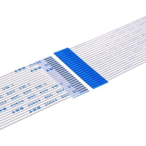 100pcs FFC FPC Flexible Flat Cable 1.25 mm pitch 22 PIN 140 mm 230 mm 320 mm Length Same Contact Sides Type A Forward