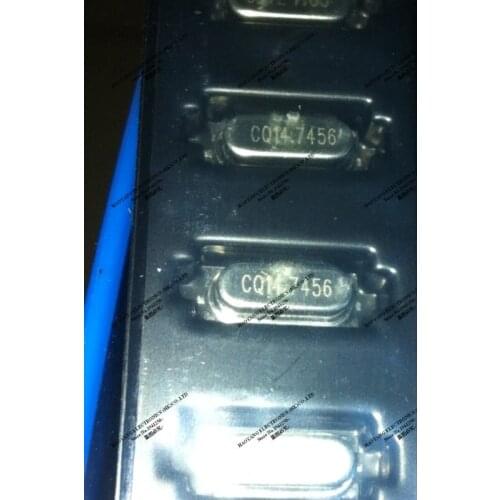 500PCS 14.7456 MHZ New crystal oscillator 14.7456MHZ HC49S SMD