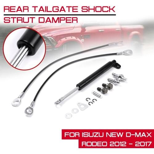 Car Rear Trunk Tailgate Boot Gas Shock Lift Struts Support Rod Arm for Isuzu New D-MAX Rodeo 2012 - 2017 Strut Bars