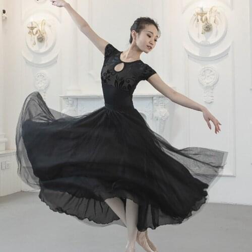 Ballet Leotard For Adult Black Dancer Outfit Backless Classical Dance Costume Gymnastics Dance Jumpsuit Ballerina Clothes JL2529