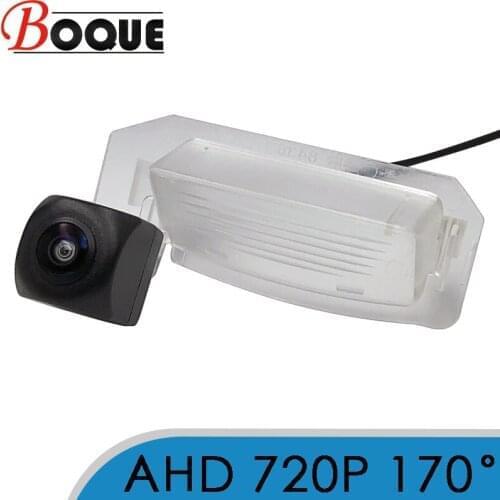 BOQUE 170 Degree 720P AHD Car Vehicle Rear View Reverse Camera for Mitsubishi Xpander Lancer Sportback Eclipse Cross i-MiEV