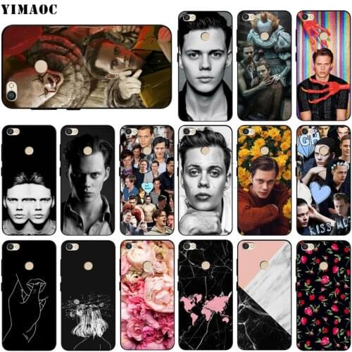 Bill Skarsgard Case for Xiaomi Redmi MI Note MAX 3 6a 7 6 8 9 10 GO SE A1 A2 A3 Lite 8A F1 Pro