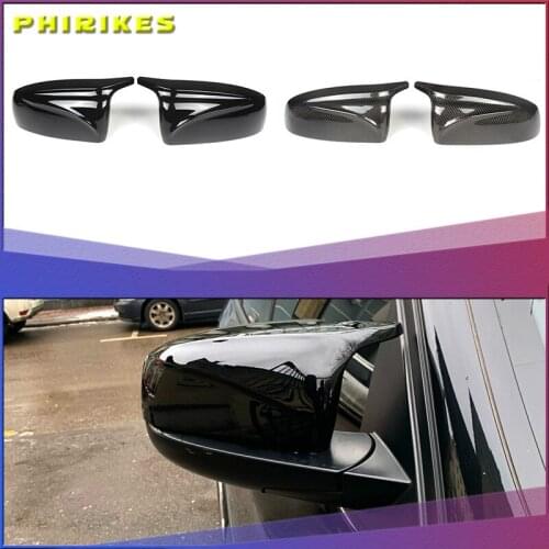 For BMW x5 E70 x6 E71 2008 2009 2010 2011 2012 2013 Car Side Wing Mirror Cover Rear-View Caps Black high quality types