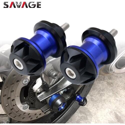 Swingarm Spools Slider For YAMAHA MT-10 FZ-10 FZ-09 MT-09/SP FJ-09 Tracer 900 XSR 900 2014-2020 Motorcycle CNC Stand Screws 6mm