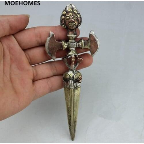 CHina old religious objects-Buddha magic weapon Vajra Dorje Kingkong Buddhist ritual apparatus,Decorative metal crafts