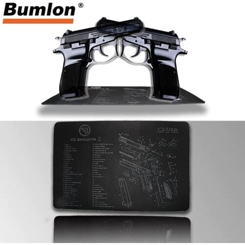 CZ shadow 2 Gun Cleaning Bench Mat Rubber Carpet Waterproof Non-Slip with Instructions Armourist Bench Mat for gun airsoft clean