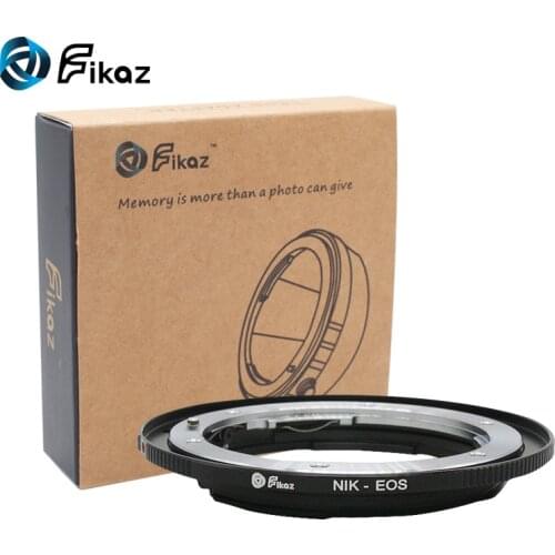 Fikaz For AI-EOS Camera Lens Mount Adapter Ring For Nikon AI AI-S Lens to Canon EOS EF EF-S Mount for Canon 60D 50D 550D 500D 5D