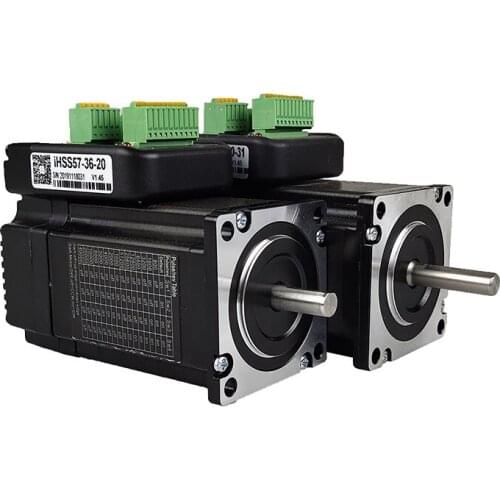 Hot! IHSS57-36-20 2-phase 57 Integrated Closed-loop Stepper Motor Nema23 2NM 24-50VDC Hybrid Servo