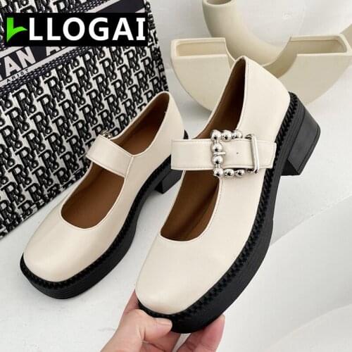 LLOGAI Lace-up Shoes