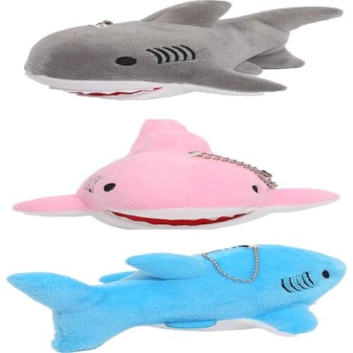 Mini CUTE Shark Plush , Stuffed Shark Plush Toy , Kids Key Chain Gift