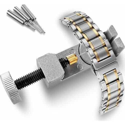 Professional Watch Band & Bracelet Link Remover Adjustable with Metal 3 Pins Watch Repair Tools for Watchmaker 2020 New