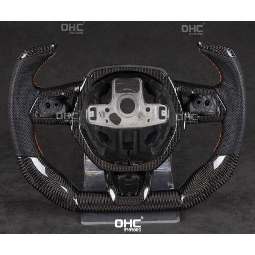 Real Carbon Fiber Steering Wheel Compatible for Lamborghini