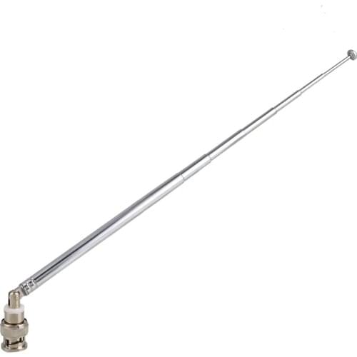 Telescopic Extendable Antenna with BNC Connector for FM Radio Scanner VHF/UHF