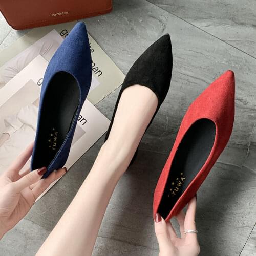 Luxury Brand Flat Brand Shoes Women Classic Pointed Toe Flats Breathable Ladies Shoe Loafers Casual Female Footwear Plus Size 42