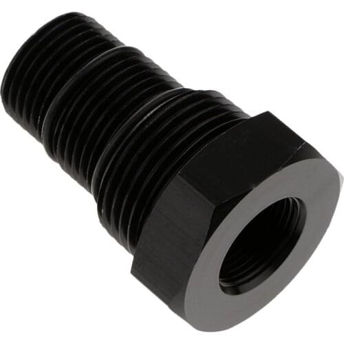 Universal Car Thread Oil Filter Adapter Aluminum 5/8-24 to 3/4-16 13/16-16 3/4 NPT