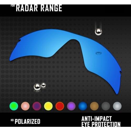 OOWLIT Lenses Replacements For Oakley Radar Range Sunglasses Polarized - Multi Colors