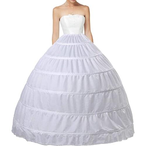 Womens Crinoline Petticoat Hoop Skirt Ballgown Underskirt Half Slips Underskirt for Wedding Bridal Dress