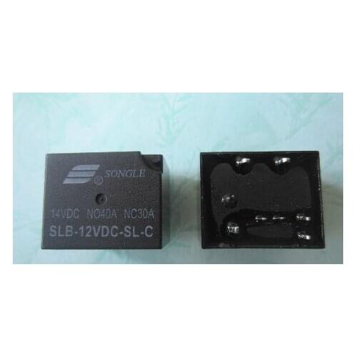 2PCS/lot Automotive relay SLB-12VDC-SL-C SLB-24VDC-SL-C SLB-12VDC-SL-CE SLB-24VDC-SL-CE 7PIN 30A 14VDC 4119