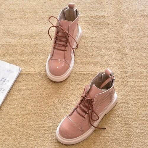 2020 Autumn Winter Shoes Women Boots Warm Plush Cold Winter Women Ankle Boots Thick Sole Brand Ladies Botas Cotton Shoes A3018