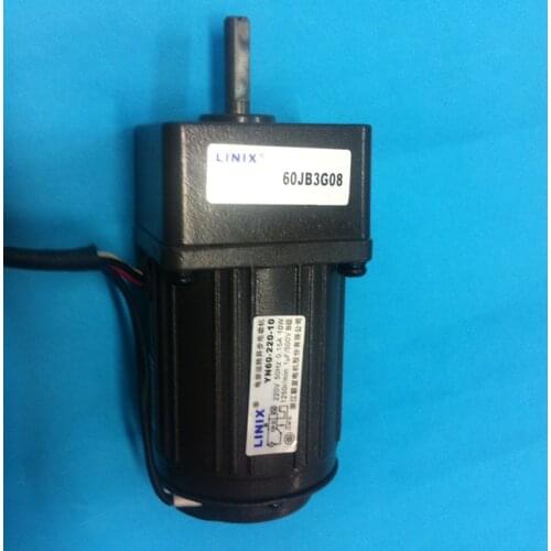 5 lines Adjustable speed LINIX Gear reducer motor 60JB3G08 YN60-220-10 220V 10W Deceleration new original YN60-10