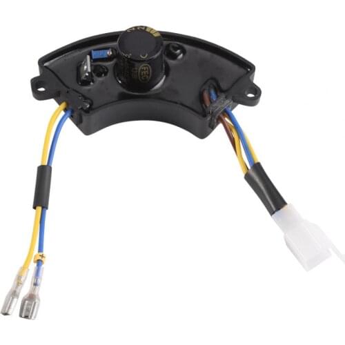 1 piece Arc-shaped Automatic Voltage Regulator AVR For 2KW-3KW 168F Gasoline Electric Generator Generator Voltage Stabilizer