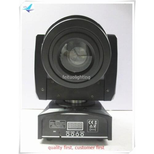 Free Shipping 60W Lyre Mini LED Moving Head Light Spot Gobo Beam 3 facet Prism Stage Party DJ Disco Lighting 60w Mini Movinghead