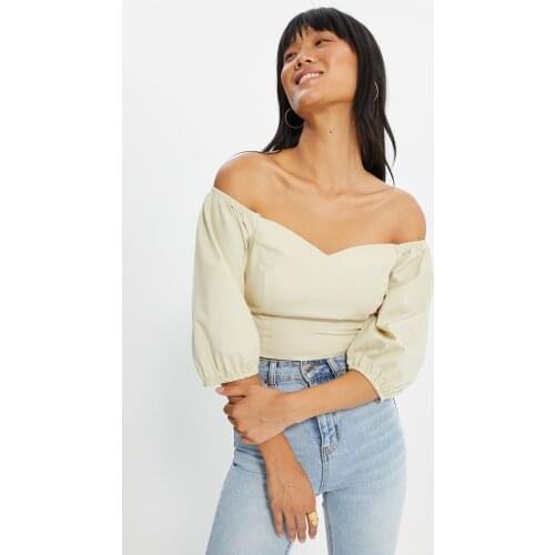 Trendyol Kayak Collar Blouse TWOAW22BZ0373