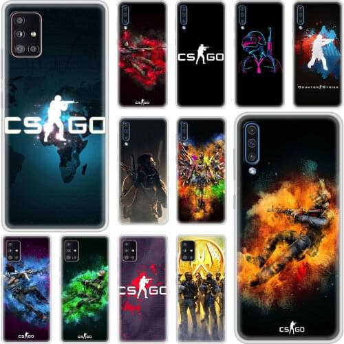 Counter Strike csgo cs go Phone Case For Samsung Galaxy A51 A71 A21s A12 A02s A50 A10 A20e A31 A30 A40 A41 Shell Matte Cover