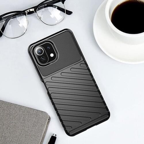 For Xiaomi Mi 11 Lite Case Mi 11 Lite 11i Cover Shockproof Bumper Soft Silicone Armor Rugged Phone Case For Xiaomi Mi 11 Lite