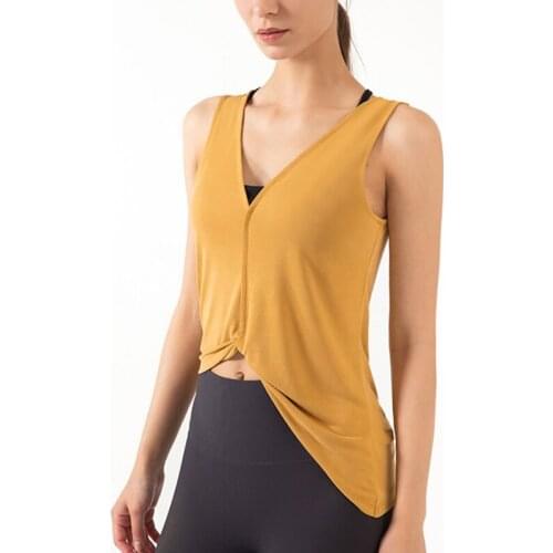 Double-Sided Wearable Sports Vest Running Fitness Breathable Sexy Beautiful Back Yoga Pullover Tank Top sport