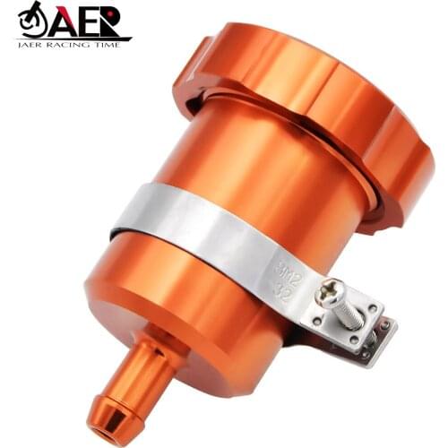 JAER Motorcycle CNC Brake Pump Fluid Tank Reservoir Cup Universal for Kawasaki Yamaha Honda Suzuki